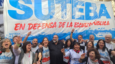 Baradel alertó por el presupuesto “de ajuste” en educación