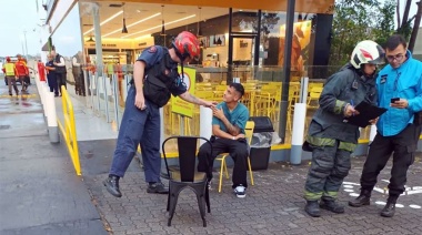 El video del choque de Tiago Palacios, que iba ebrio: De milagro no mató a una mujer