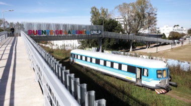 Se inauguró el Puente de la Ciencia: une distintos espacios de la UNLP