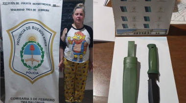 Una mujer detenida en el acto de Milei intentó apuñalar a un fotógrafo: el Presidente la vinculó al kirchnerismo