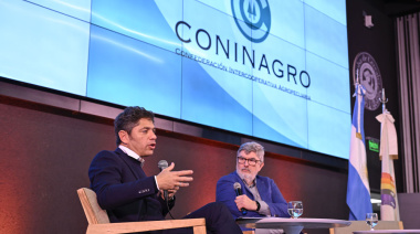 Kicillof ponderó el rol del pequeño productor en el interior bonaerense