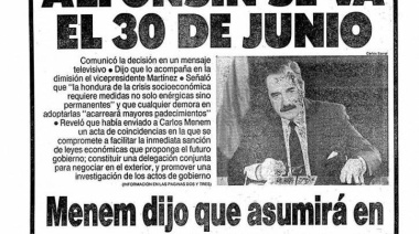 “Estamos peor que en la previa de la hiperinflación de Raúl Alfonsín”