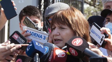 Bullrich desestimó el paro: “Acá hay una lucha cultural”