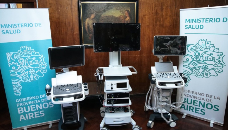 Nuevo equipamiento para hospitales de Avellaneda
