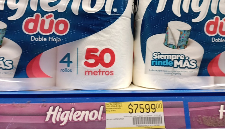 Argentina tiene el papel higiénico más caro del mundo