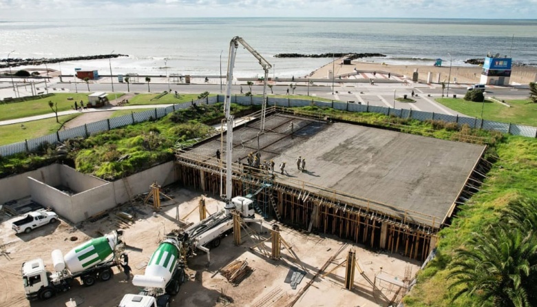 Mar del Plata: avanza la obra construcción de estacionamientos subterráneos en Plaza España