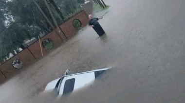 Inundaciones en PBA: Avellaneda bajo el agua y hay alerta roja en el norte bonaerense