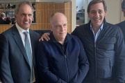 Scioli se reunió con el presidente de la Liga de España y va a fondo por las SAD