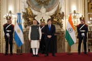 Javier Milei recibió a Narendra Modi y acordaron fortalecer el comercio entre Argentina e India
