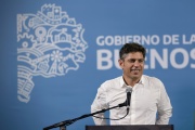 Kicillof sale a la cancha para disputar la interna del peronismo y confrontar con Milei