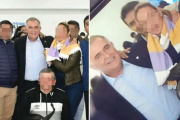 Una vecina le robó el celular al gobernador de Tucumán cuando se sacaban una foto