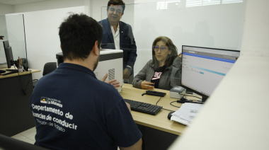 Modernización en La Matanza: “se puede sacar el registro en menos de una hora y media”