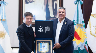 Tapia y Kicillof ultiman detalles para que le Estado Único sea “la casa de la Selección”
