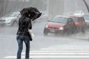Hay alerta naranja por intensas lluvias durante la madrugada del sábado