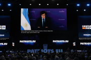 Milei canceló su viaje a España y habló por videoconferencia en el festival Viva 25 de Vox