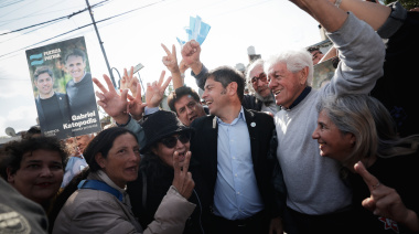 En la recta final, Kicillof llamó a votar para “ponerle un freno a la crueldad”