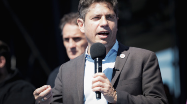 Kicillof en Almirante Brown: “Hay que convertir el enojo en un voto contra Milei”