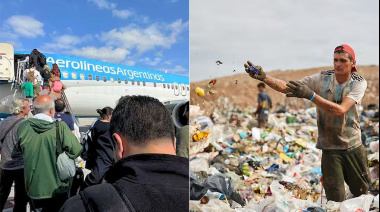 La mitad de la población no llega a fin de mes, pero hay furor por viajar al exterior