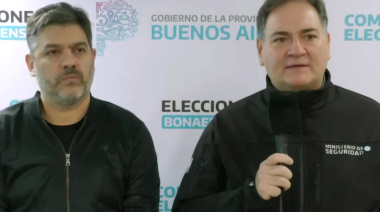 “Ningún incidente”: Alonso destacó el trabajo de las fuerzas de seguridad