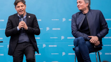 Máximo Kirchner volvió a agitar la interna y le apuntó Kicillof durante un acto en Quilmes