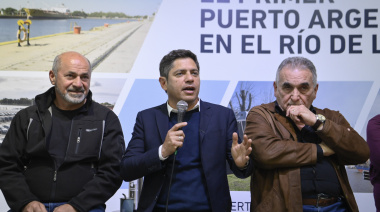 Kicillof rumbo al 7S: “Votemos a los legisladores que van a ponerle un freno a Milei”