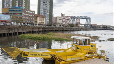 La Ciudad aumenta su capacidad para limpiar el Riachuelo