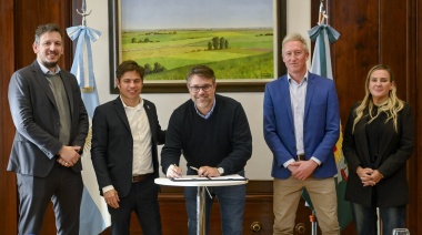 Kicillof firmó convenios con municipios para la compra de bienes de capital