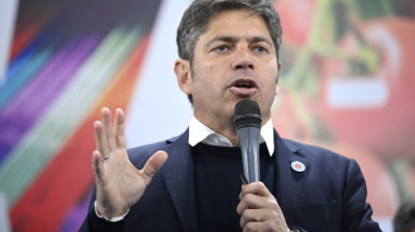 Kicillof objetó la “falsa antinomia” que “vende” Milei