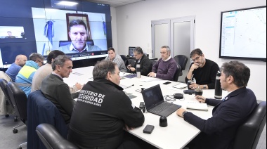 Con críticas al Gobierno nacional, Kicillof repasó la asistencia a municipios afectados