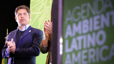 Kicillof condenó el “negacionismo” libertario sobre cambio climático