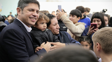 Kicillof traslada su agenda a un distrito clave de la Primera Sección
