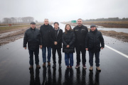Kicillof inauguró nuevas obras en la futura autovía Villa Gesell-Mar Chiquita