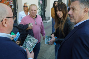 La Plata: Los candidatos de Fuerza Patria recorrieron los centros comerciales