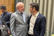 Kicillof participó de una cumbre en Nueva York junto a Lula, Boric, Petro y Pedro Sánchez
