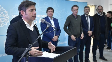 Enfático mensaje de Kicillof: “No podemos dejar que la lógica del ajuste llegue a la Provincia”