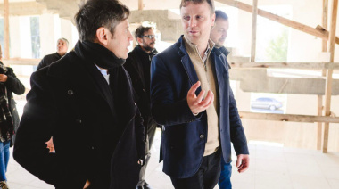 Kicillof traslada su actividad al centro bonaerense