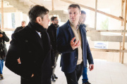 Kicillof traslada su actividad al centro bonaerense