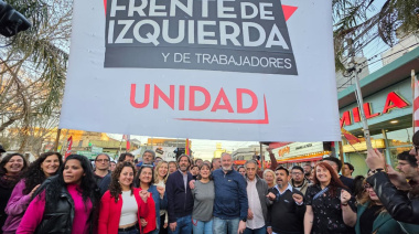 La izquierda cerró su campaña en La Matanza: “La única que no se vende ni transa”
