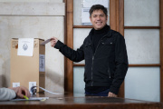 Kicillof: “Es un día soleado, me sale otra palabra…”