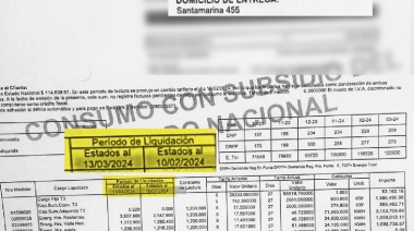 Intendente mostró la factura de luz llegó al hospital municipal: Más de $ 10 millones