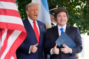 Tras el triunfo violeta, intercambio de elogios entre Trump y Milei