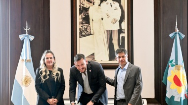 Se firmaron convenios con municipios para la compra de bienes de capital
