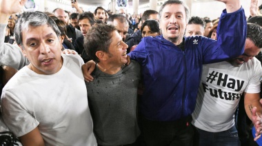 Kicillof y Máximo Kirchner presentaron un proyecto para garantizar el Fondo de Incentivo Docente