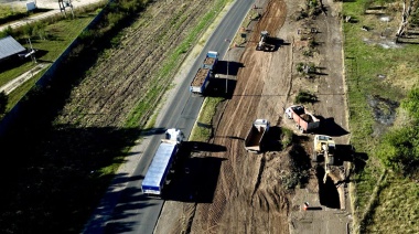 Avanzan las obras en Ruta 215, arteria clave de Brandsen
