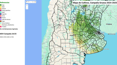 Se presentó el Mapa de Cultivos