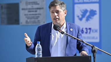 Kicillof se diferenció de Milei: “Trabajamos con todos sin importar el color político”