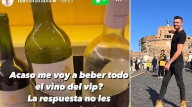 Diputado PRO disfrutó del carnaval más caro del mundo: “Me voy a tomar todo el vino del VIP”