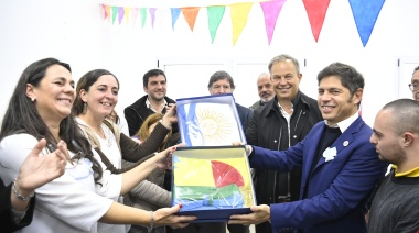 Kicillof inauguró una escuela de educación especial que había sido paralizada por Milei