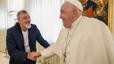 El líder de ATE le pidió al Papa que “rece por Milei para que lo haga mejor persona”