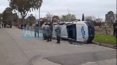 Patrullero atropelló a una madre y su hijo mientras perseguía a una moto en Quilmes